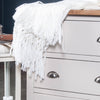 Portland Oak & Stone Painted 6 Drawer Wide Chest