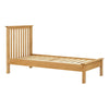 Portland Oak Bed - 3ft (90cm) Single Bed