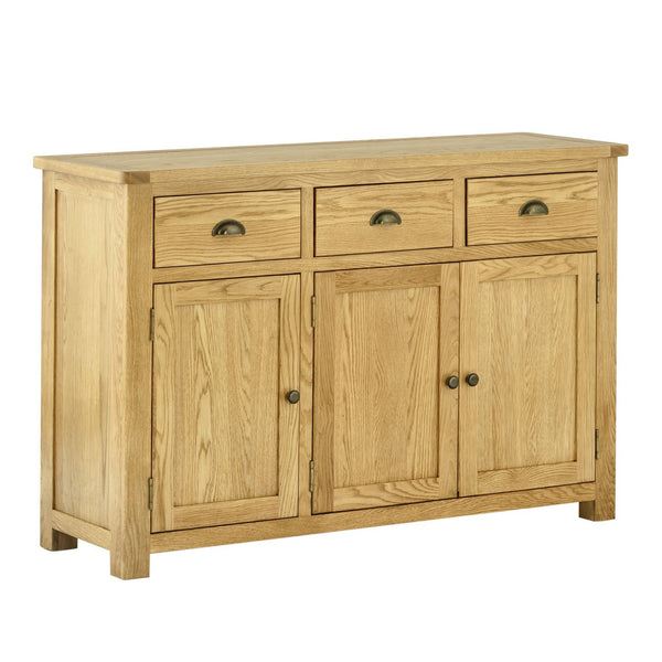 Portland Oak Large Sideboard