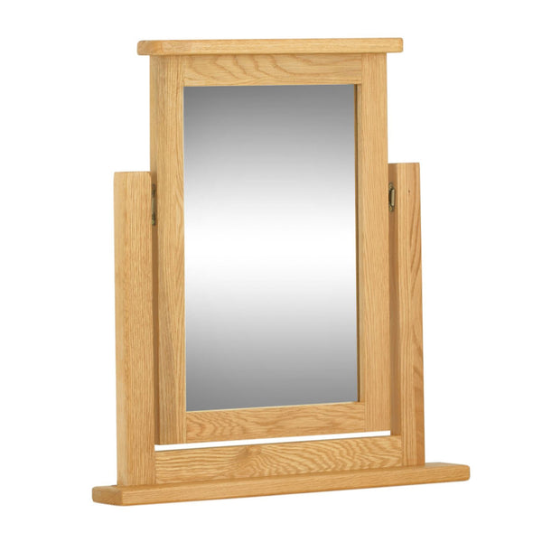 Portland Oak Dressing Table Mirror