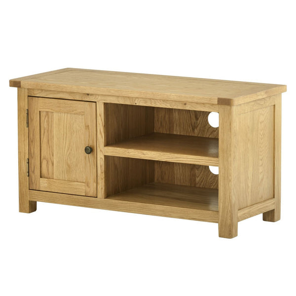 Portland Oak Small TV Unit