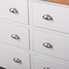 Portland Oak 6 Drawer Wide Chest