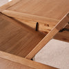 Portland Oak & Stone Painted Extending Dining Table