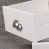 Portland Oak & Stone Painted 3 Drawer Bedside Cabinet