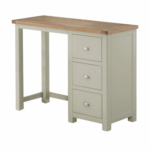 Portland Oak & Stone Painted Dressing Table